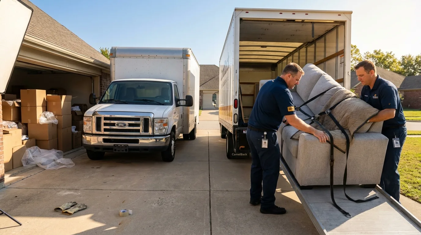 DIY truck vs professional crew comparison in Indianola